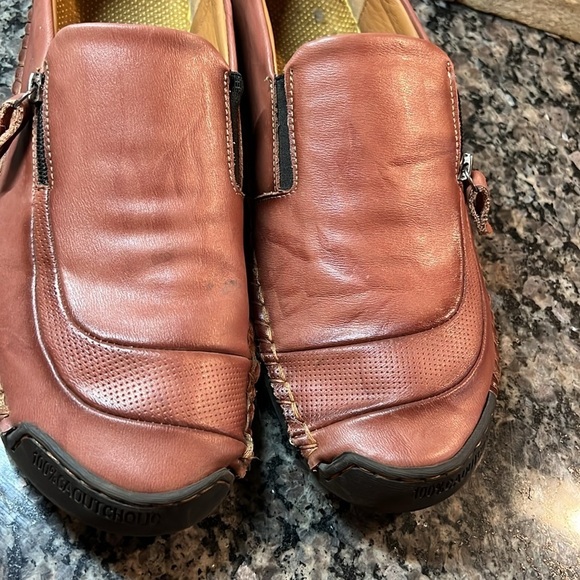 Caoutcholic leather driving European loafer 47 main image 10